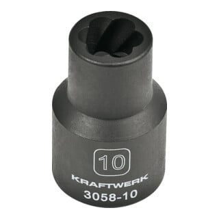 Kraftwerk Douille à douille 1/2" 10 mm