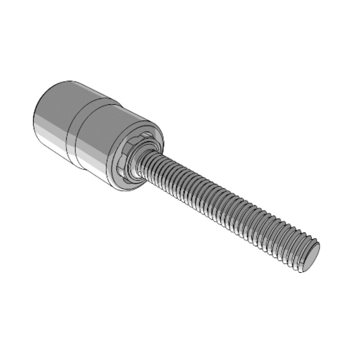 Kraftwerk Douille à douille 1/2" 17 mm