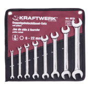 Kraftwerk dubbele steeksleutels 6 - 22 mm set 8 dlg.-1