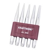 Kraftwerk Durchschlägesatz mit Halter 2-6 mm, 5-tlg.