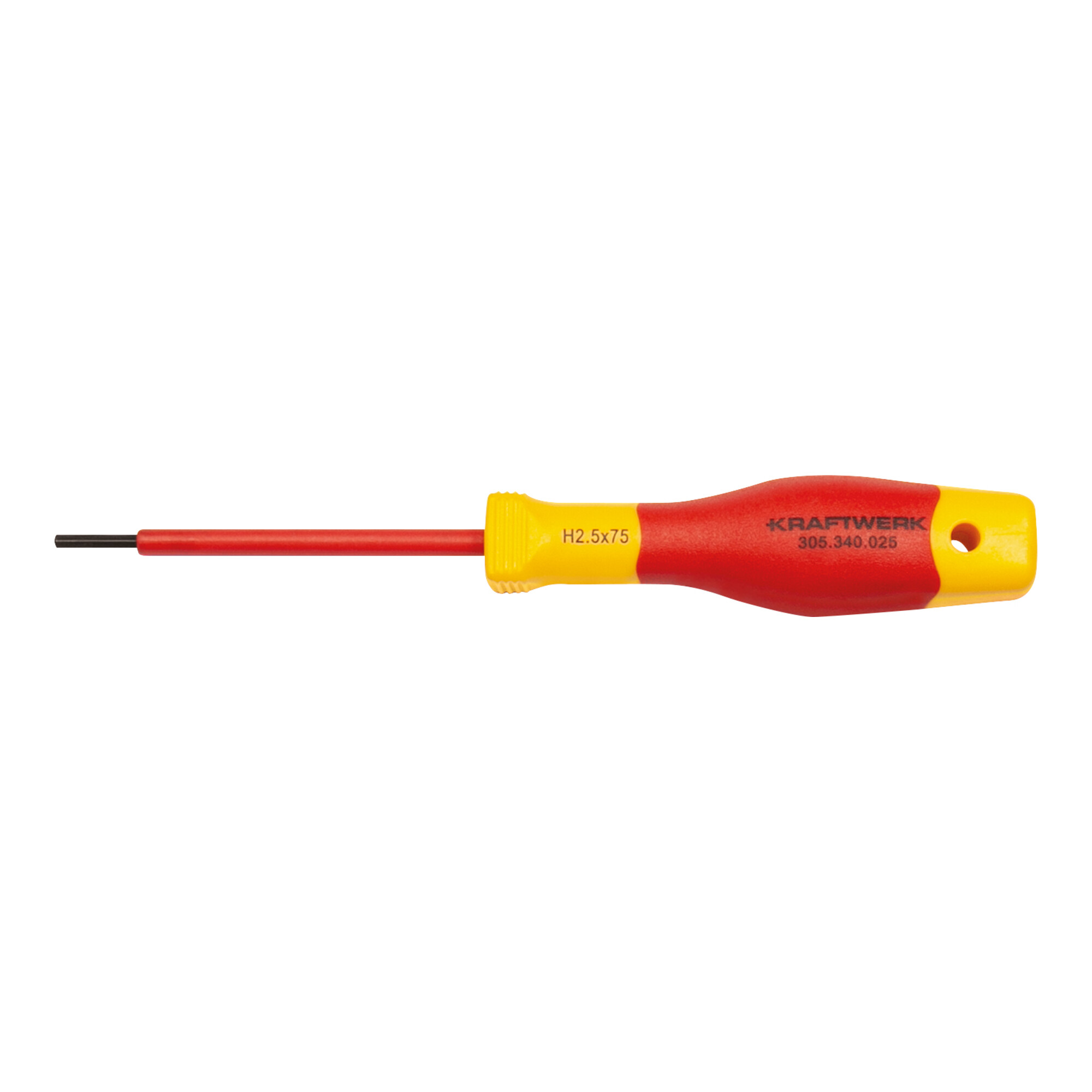 Kraftwerk Elektriker-Schraubendreher Innensechskant 2.5 mm