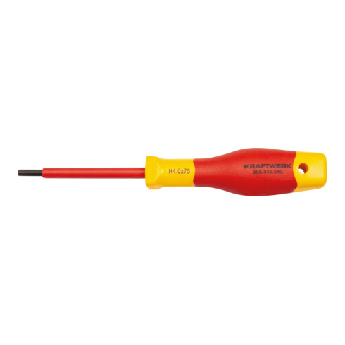 Kraftwerk Elektriker-Schraubendreher Innensechskant 4 mm