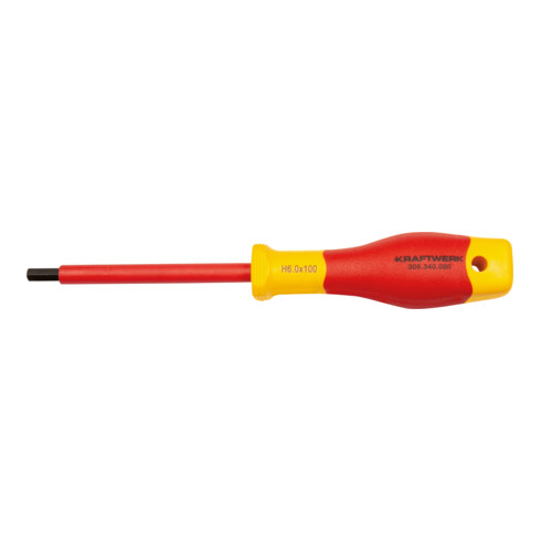Kraftwerk Elektriker-Schraubendreher Innensechskant 6 mm
