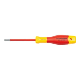 Kraftwerk Elektriker-Schraubendreher Schlitz 2.5mm