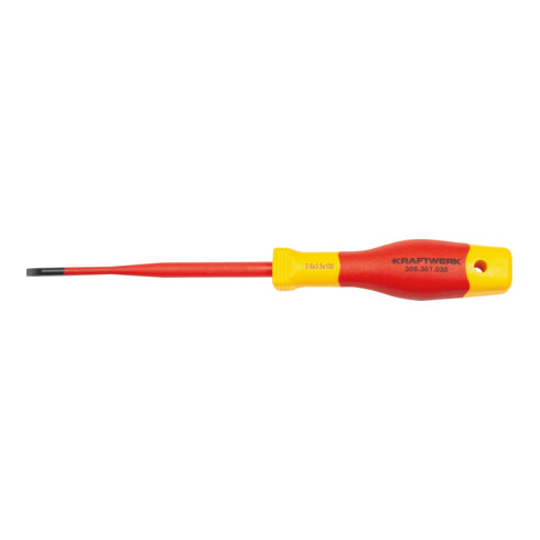 Kraftwerk Elektriker-Schraubendreher Schlitz 3.5mm