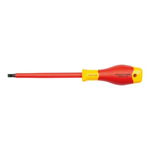 Kraftwerk Elektriker-Schraubendreher Schlitz 7.0mm