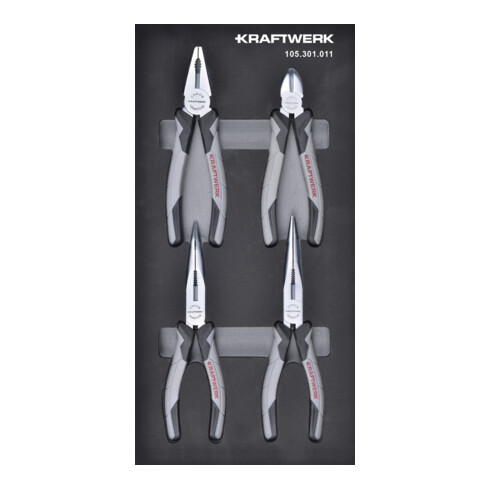 Kraftwerk Ensemble de clés 4 pièces 20x40 Insert