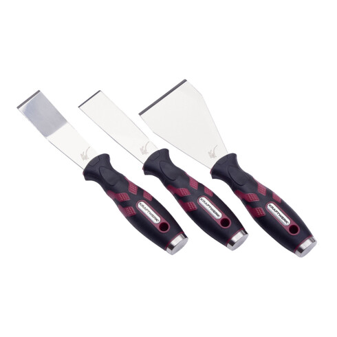 Kraftwerk Ensemble de spatules à racler/à frapper, 3 pièces