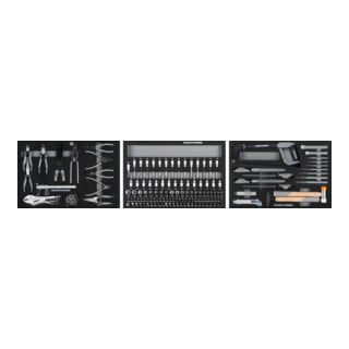 Kraftwerk Ensemble d'outils EVA 147 pièces