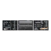 Kraftwerk Ensemble d'outils EVA 147 pièces