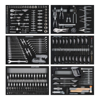 Kraftwerk Ensemble d'outils EVA 301 pièces