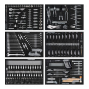 Kraftwerk Ensemble d'outils EVA 301 pièces