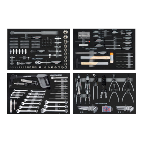 Kraftwerk Ensemble d'outils EVA 337 pièces