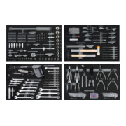 Kraftwerk Ensemble d'outils EVA 337 pièces