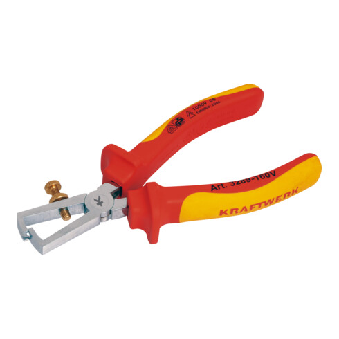 Kraftwerk ergokraft VDE-Abisolierzange 160mm