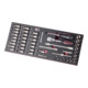Kraftwerk EVA3 dopsleutelset 1/4" 46 delig-1