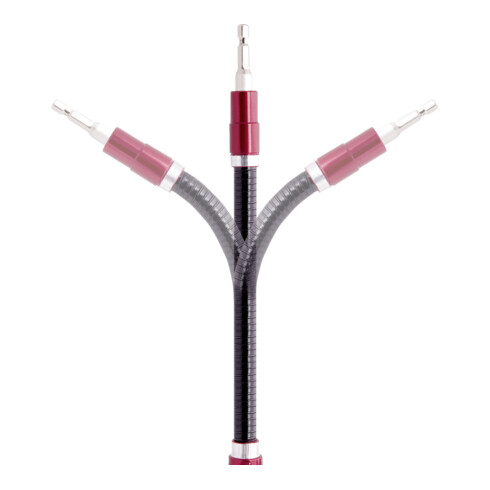 Kraftwerk Flexible arbre de vissage pour douilles 1/4"