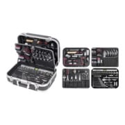 Kraftwerk gereedschapskoffer B100, ABS, 1/4" + 1/2", 170 dlg.