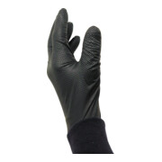 Kraftwerk Gogrip PRO Nitril-Handschuhe, Schwarz, L, 50 Stk.