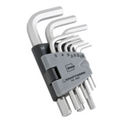 Kraftwerk Innensechskantschlüssel-Satz, rostfrei, 9-tlg.