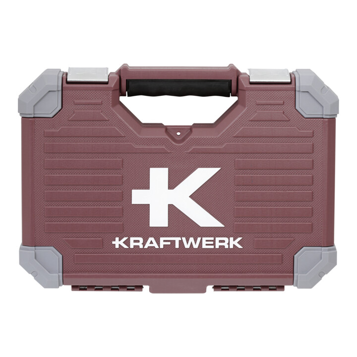 Kraftwerk Jeu de clés à douille, 1/4", 36 pièces