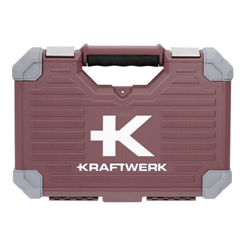 Kraftwerk Jeu de clés à douille, 1/4", 36 pièces