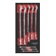 Kraftwerk Jeu de clés à fourche 8 pièces 20x40 insert-1