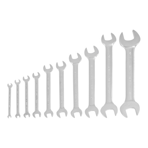 Kraftwerk Jeu de clés à fourche doubles 6-32mm 10 pièces