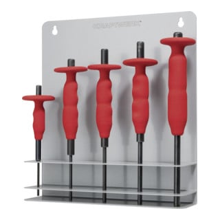 Kraftwerk Jeu de clés à goupilles avec poignée AirGrip, 5 pcs.
