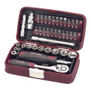 Kraftwerk jeu de douilles 1/4", 38 pièces