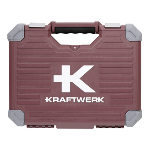 Kraftwerk Jeu de douilles, 1/4", 44 pièces