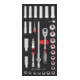 Kraftwerk Jeu de douilles 3/8" 32 pièces 20x40 Insert-1