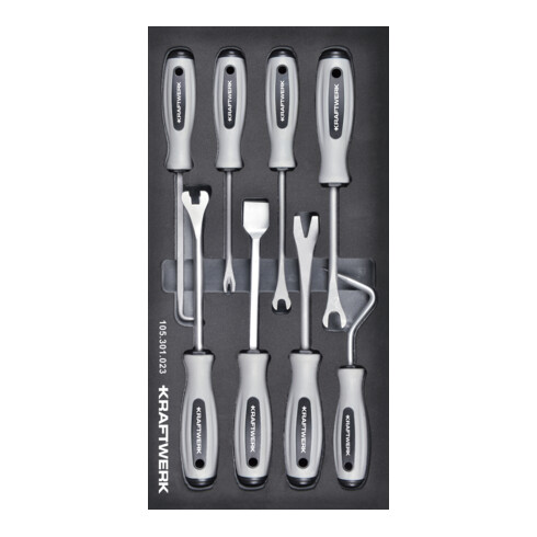 Kraftwerk Kit de revêtement 8 pièces 20x40 insert
