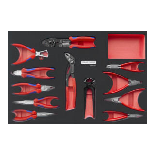 Kraftwerk KNIPEX EVA3 Zangen-Satz 12-tlg. 60x40 cm