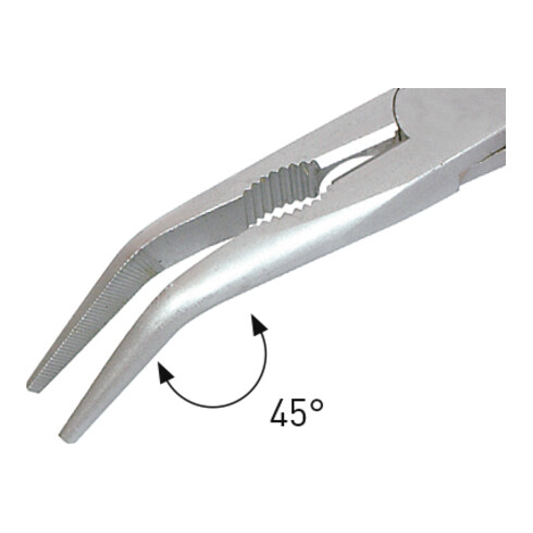 Kraftwerk KW hightech VDE-Radiozange 45° 205 mm