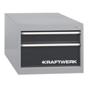 Kraftwerk ladebak 380x535x600 mm, 2 laden, 137.001.000-1