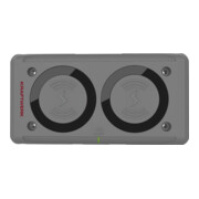Kraftwerk Ladegerät Wireless und USB Typ-C Anschluss für 2 Lampen