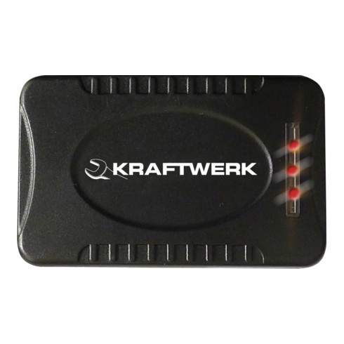 Kraftwerk Lampada frontale ad alte prestazioni, con zoom