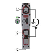 Kraftwerk Lampe de poche LED Inspection 700, rechargeable-5
