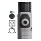 Kraftwerk Lampe de poche LED Slimlight 700 avec fonction dimmable-4