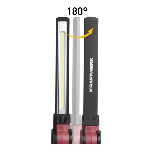 Kraftwerk Lampe de poche LED Slimlight 700 avec fonction dimmable