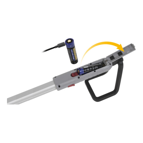 Kraftwerk Lampe LED extensible pour compartiment moteur, 20 W avec 50 SMD