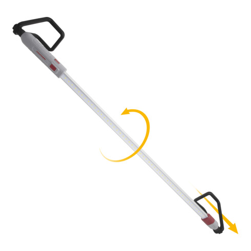 Kraftwerk LED Motorraumleuchte ausziehbar, 20 W mit 50 SMD's