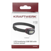 Kraftwerk LED Stirnlampe COB 500 mit Bewegungssensor-5