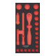 Kraftwerk Leere PRO LINE EVA Einlage für Art. 105.401.003, 20x40 cm-1