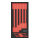 Kraftwerk Leere PRO LINE EVA Einlage für Art. 105.401.005, 20x40 cm-1