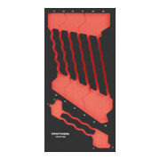 Kraftwerk Leere PRO LINE EVA Einlage für Art. 105.401.006, 20x40 cm