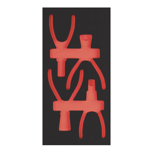 Kraftwerk Leere PRO LINE EVA Einlage für Art. 105.401.007, 20x40 cm