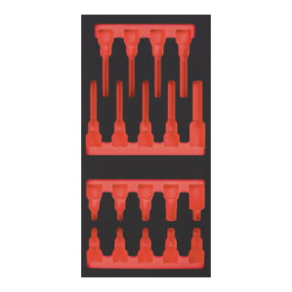 Kraftwerk Leere PRO LINE EVA Einlage für Art. 105.401.010, 20x40 cm