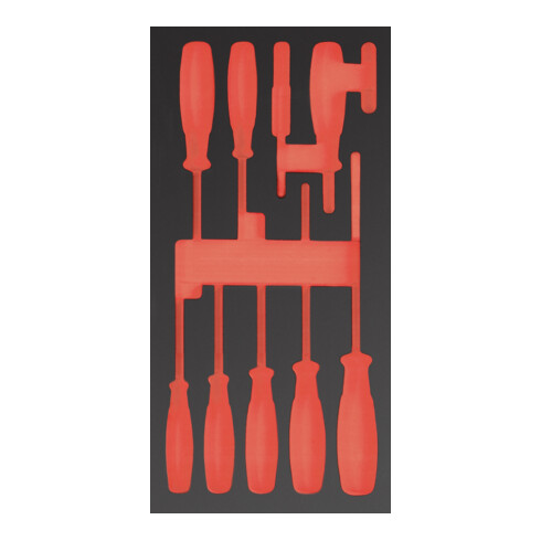 Kraftwerk Leere PRO LINE EVA Einlage für Art. 105.401.020, 20x40 cm
